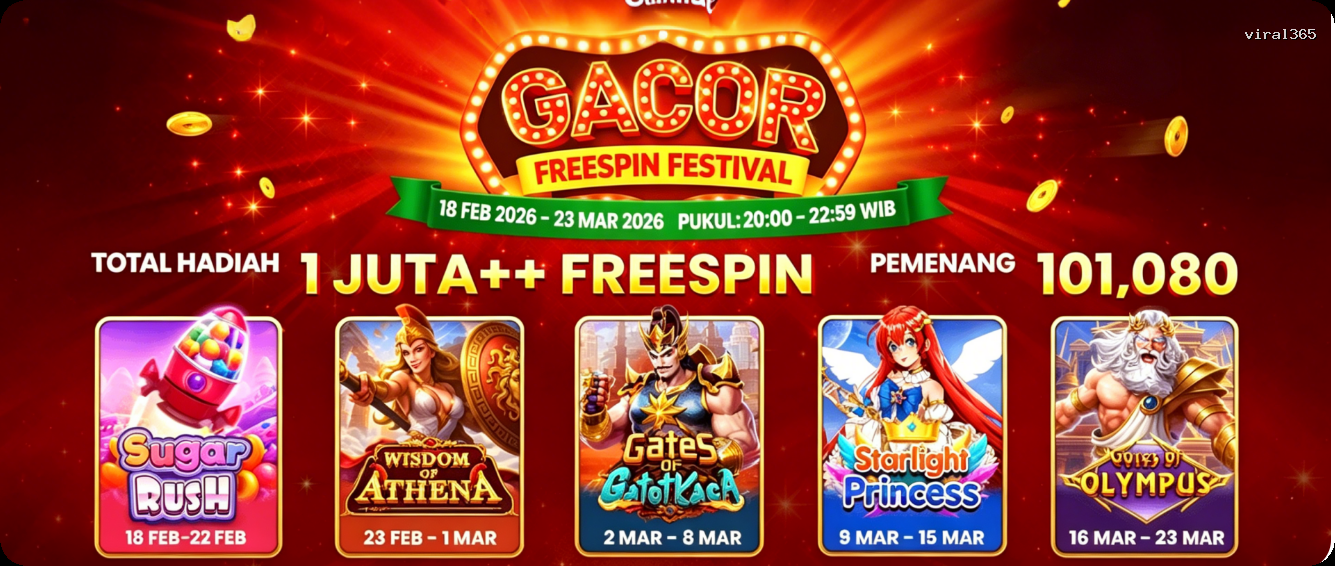Login viral365 Sekarang Bonus Melimpah